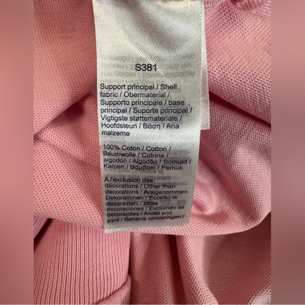 Lacoste Pink Long Sleeve Tee - Picture 5 of 5
